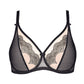 Sheer Full Plunge Underwire Bra Gorteks Heidi - STREET STYLE