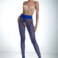 Open Crotch Pantyhose 20DEN Hip Gloss Very Peri - STREET STYLE