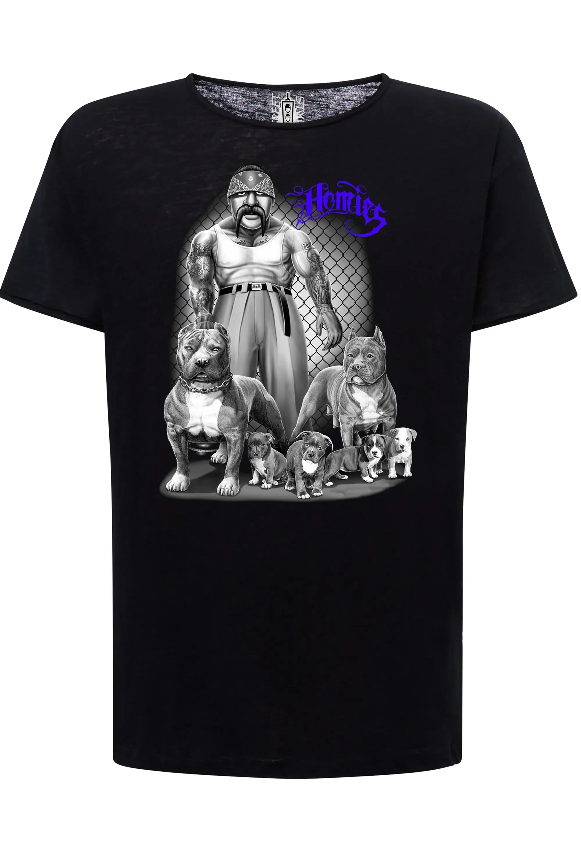 Homies Gonzales Tattoo Skull - T-shirt Uomo Cotone - STREET STYLE