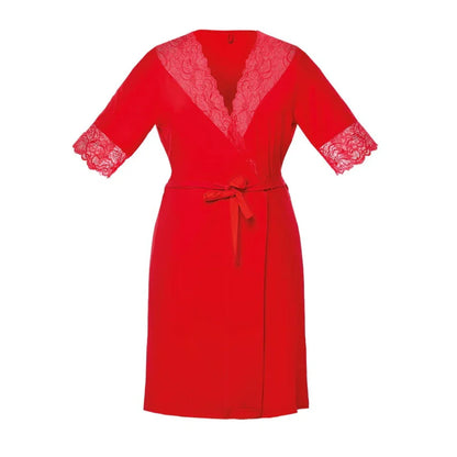 Elegant Soft Viscose Bathrobe Irina - STREET STYLE