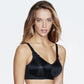 Everyday Wireless Minimizer Bra Dominique Jilian Black - STREET STYLE