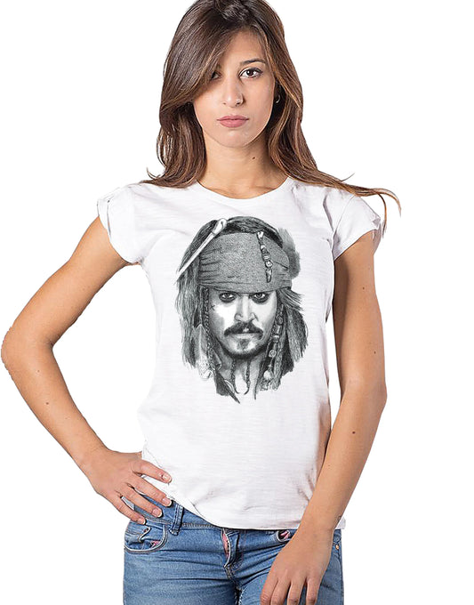 T-shirt Donna The Legend – Pirata Stilizzato | STREET - STREET STYLE