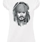 T-shirt Donna The Legend – Pirata Stilizzato | STREET - STREET STYLE