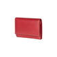 K10233VB | Women's wallet in genuine full-grain leather, with light grain. Red. Dimensions when closed: 14 x 10.5 x 2.5 cm. Packaging: Rigid bottom/lid gift box - STREET STYLE