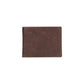 K10603BB | Men's wallet in genuine full grain leather, Volanata. Color dark brown. Pocket for coins. Dimensions when closed: 12.5 x 9.3 x 1 cm. Packaging: Rigid bottom/lid gift box - STREET STYLE