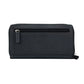 K10838AB | Women's Wallets in Saffiano Genuine Leather. Black colour. 6 credit card slots. Dimensions when closed: 18.5 x 10 x 2.5 cm. Packaging: Rigid bottom/lid gift box - STREET STYLE