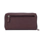 K10838XB | Portafogli Donna in Saffiano Vera Pelle. Colore Bordeaux. 6 slot per carte di credito. Dimensioni da chiuso: cm 18,5 x 10 x 2,5. Confezione: Gift Box rigido fondo/coperchio - STREET STYLE