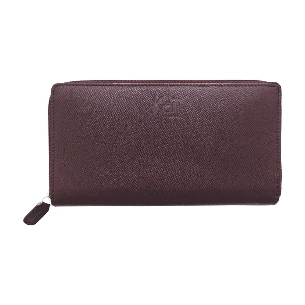 K10838XB | Women's Wallets in Saffiano Genuine Leather. Bordeaux color. 6 credit card slots. Dimensions when closed: 18.5 x 10 x 2.5 cm. Packaging: Rigid bottom/lid gift box - STREET STYLE