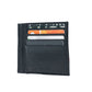 K10907AB | Document/Credit Card Holder in Genuine Leather Col. Black - STREET STYLE