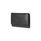 K11433AB | Women's wallet in genuine full-grain leather, with light grain. Black colour. Dimensions when closed: 14 x 10.5 x 2.5 cm. Packaging: Rigid bottom/lid gift box - STREET STYLE