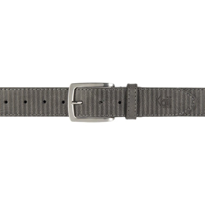 K4009KB | Allover Men's Belt in Leather Lining with Pu Finish. Anthracite colour. Dimensions: 125 x 3.8 x 0.5 cm (waistline 110 cm). Packaging: Rigid bottom/lid gift box - STREET STYLE