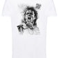 King of Pop The Legend Stilizzato Soggetto Cantante 18-42 T-shirt Urban Slub Men Uomo 100% Cotone Fiammato JK - STREET STYLE