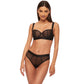 Sheer Mesh Balconette Bra Kinga Mist - STREET STYLE