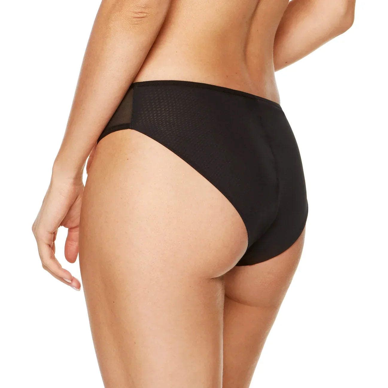 Sheer Mid Rise Bikini Panty Gorteks Libby - STREET STYLE