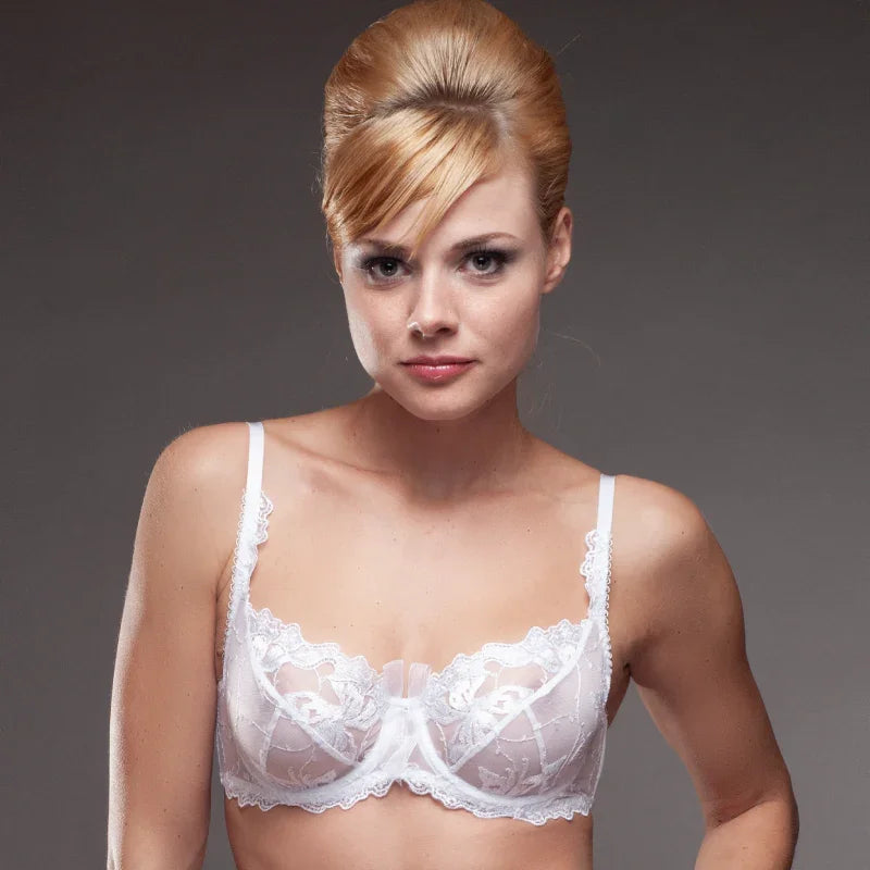 Sheer Lace Bra Lavinia Casa Blanca - STREET STYLE