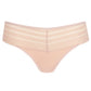 Sheer Striped Thong Panty Gorteks Luna Blush - STREET STYLE