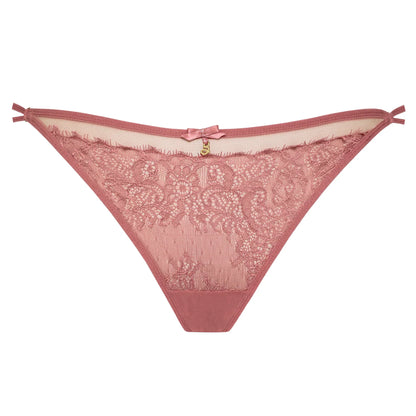Lace Low-Rise String Panty Samanta Naomi - STREET STYLE