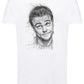 Leonardo DiCaprio The Legend Stilizzato Soggetto Attore 18-41 T-shirt Urban Slub Men Uomo 100% Cotone Fiammato JK - STREET STYLE