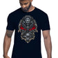 Lion Skull Tattoo 9044 T-shirt Urban Men Uomo 100% Cotone Pettinato JK - STREET STYLE