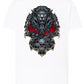 Lion Skull Tattoo 9044 T-shirt Urban Men Uomo 100% Cotone Pettinato JK - STREET STYLE
