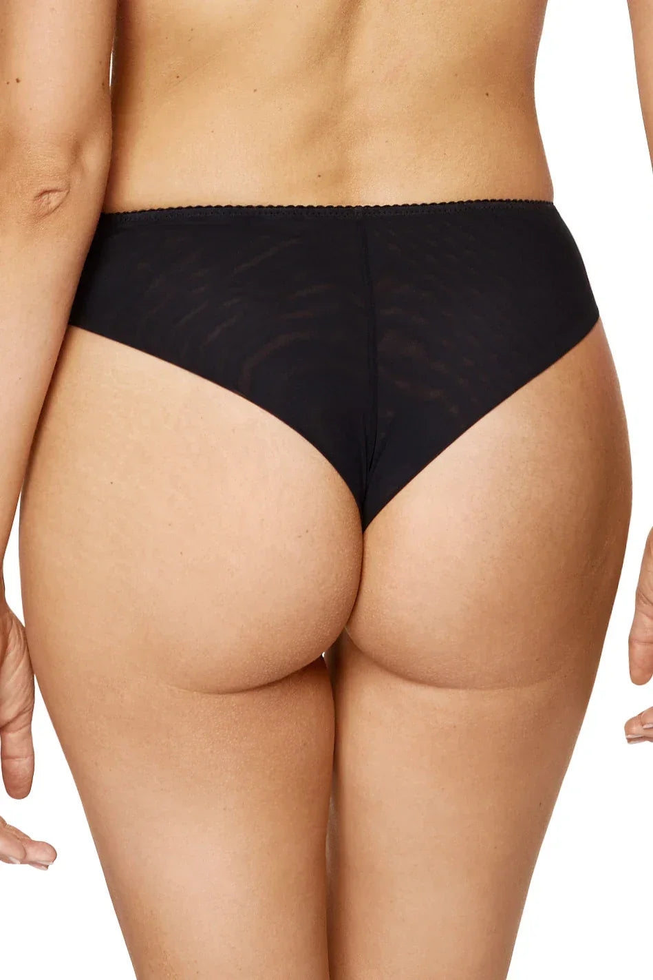 Sheer Mesh Brazilian Thong Panty Gorteks Mare - STREET STYLE