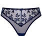 Sheer Floral Embroidery Thong Gorteks Mona - STREET STYLE