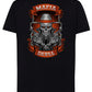 Mafia Skull Tattoo 9045 T-shirt Urban Men Uomo 100% Cotone Pettinato JK - STREET STYLE