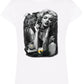 Marilyn Monroe Heart Legend Soggetto Attrice Cantante 9033 Lady Donna 100% Cotone Pettinato JK - STREET STYLE