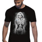Marilyn The legend Atrice Nude Tattoo 9033-4 T-shirt Urban Men Uomo 100% Cotone Pettinato JK - STREET STYLE