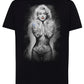 Marilyn The legend Atrice Nude Tattoo 9033-4 T-shirt Urban Men Uomo 100% Cotone Pettinato JK - STREET STYLE