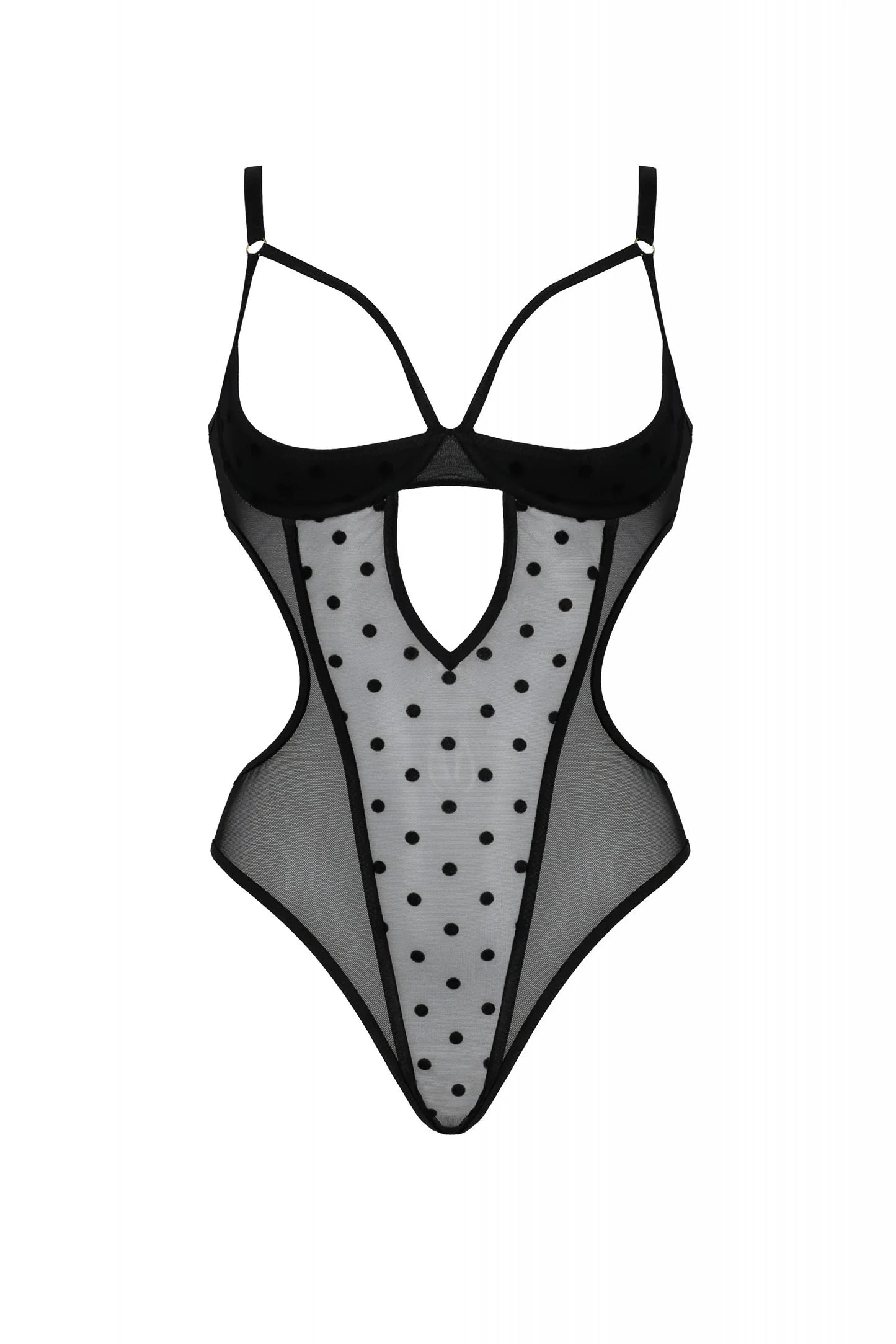 Sexy Open Cup Sheer Bodysuit Passion Marina - STREET STYLE