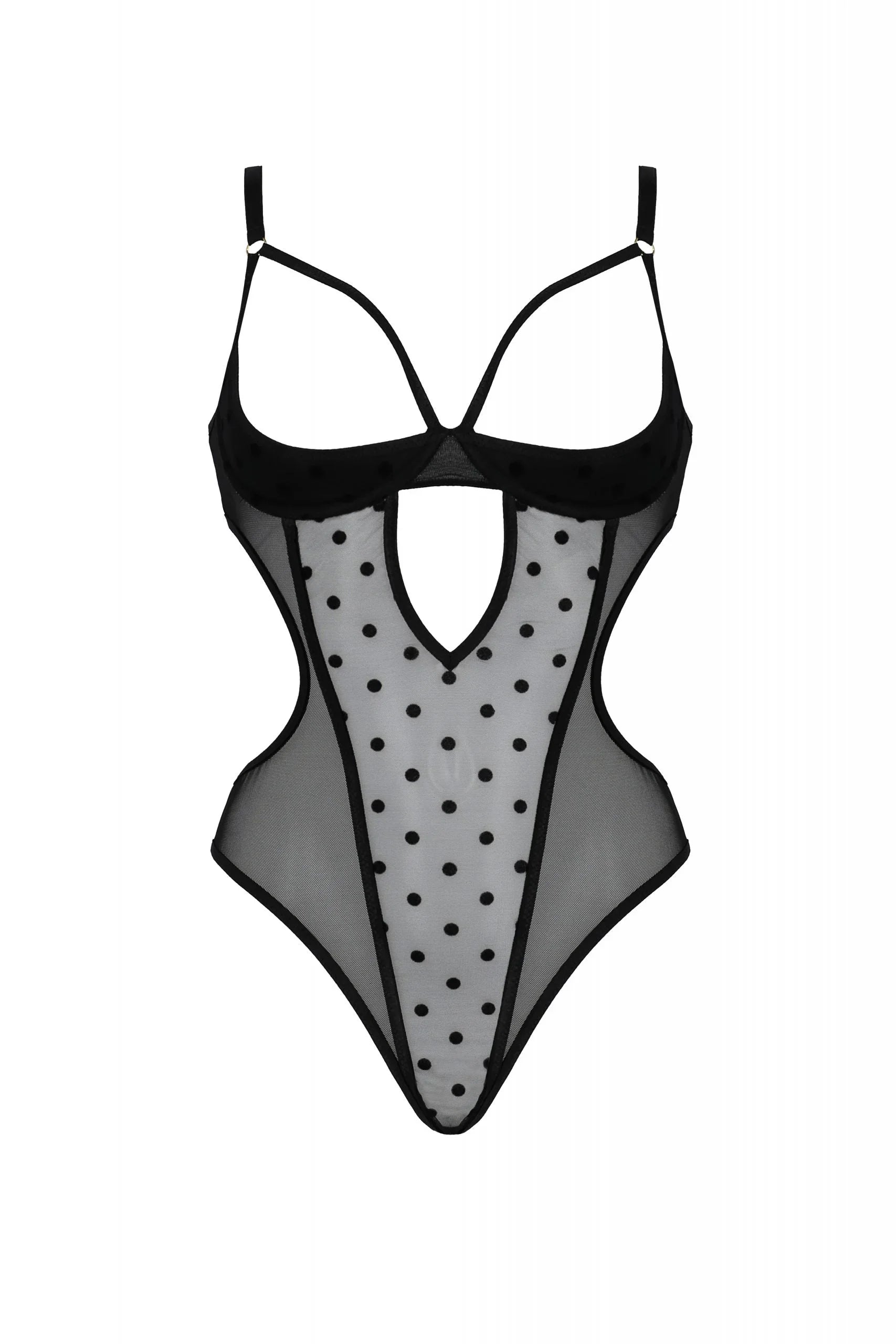 Sexy Open Cup Sheer Bodysuit Passion Marina - STREET STYLE