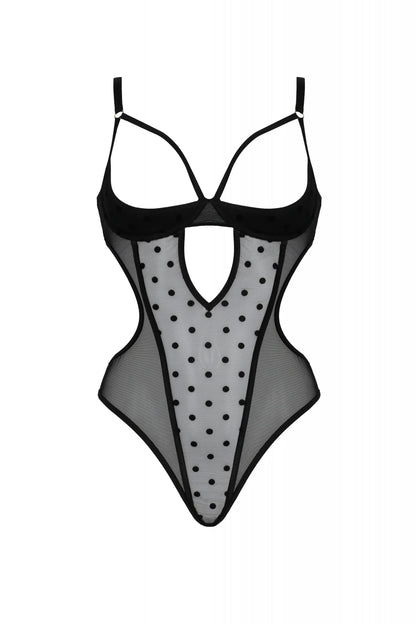Sexy Open Cup Sheer Bodysuit Passion Marina - STREET STYLE