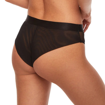 Sheer Mesh Brazilian Panty Kinga Mist - STREET STYLE