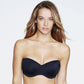 Strapless Seamless Bra Dominique Oceane Black - STREET STYLE