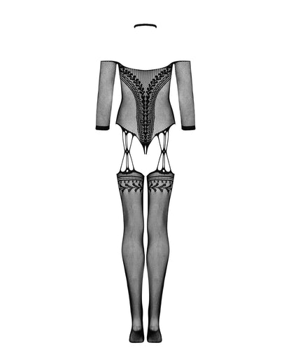 Sexy Crotchless Fishnet Bodystocking Obsessive Elegance - STREET STYLE