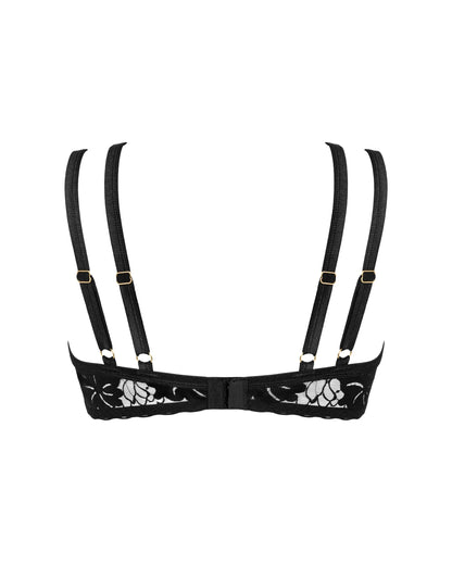 Sheer Demi Cup Underwire Bra Obsessive Arienna - STREET STYLE