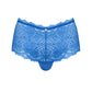 Seductive Lace Peek-A-Boo Shorties Panty Obsessive Bluellia - STREET STYLE