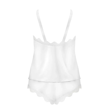 Smooth Satin Top & Panty Obsessive Prima Neve - STREET STYLE