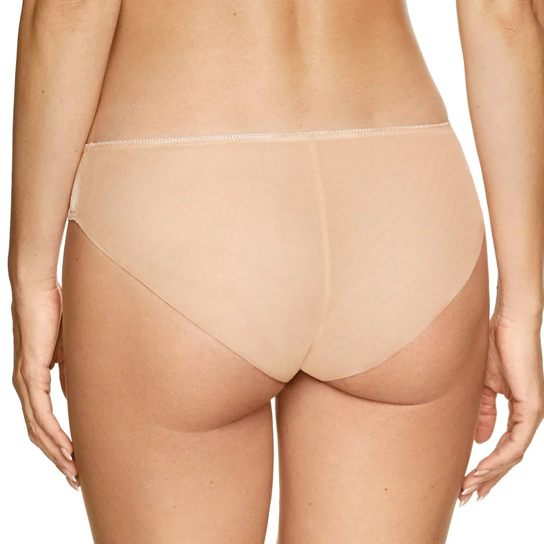 Semi Sheer Bikini Panty Pamela Beige - STREET STYLE