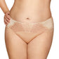 Semi Sheer Bikini Panty Pamela Beige - STREET STYLE