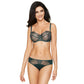 Semi Sheer Low Rise Bikini Panty Pamela Pine Green - STREET STYLE