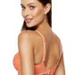 Sheer Mesh Balconette Bra Pamela Peach - STREET STYLE