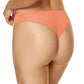 Semi Sheer Thong Panty Pamela Peach - STREET STYLE
