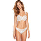 Sheer Mesh Balconette Bra Gorteks Pamela White - STREET STYLE