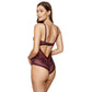 Sheer Lace Body Gorteks Porto Aubergine - STREET STYLE