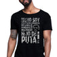 Pablo Escobar Hijo de Puta 18-98-3 T-shirt Urban Slub Men Uomo 100% Cotone Fiammato JK - STREET STYLE