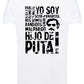 Pablo Escobar Hijo de Puta 18-98-3 T-shirt Urban Slub Men Uomo 100% Cotone Fiammato JK - STREET STYLE