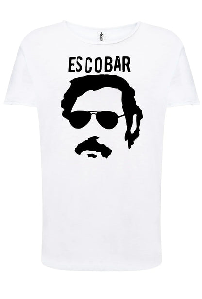 Pablo Escobar Hijo de Puta 18-98 T-shirt Urban Slub Men Uomo 100% Cotone Fiammato JK - STREET STYLE