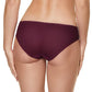 Semi Sheer Low Rise Bikini Panty Pamela Aubergine - STREET STYLE